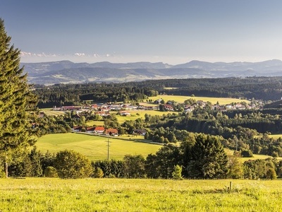 Aussicht vom Totenbhl auf Rickenbach  Spiegelhalter